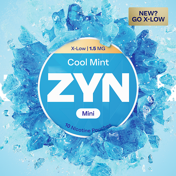 ZYN Cool Mint X-Low Mini - 1.5mg | Cool Mint Nicotine Pouches |